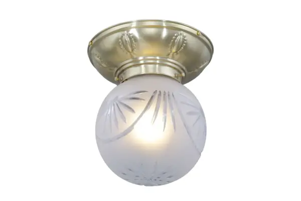 Gyor ceiling fitting 8/24 - LED handmade brass ceiling lamp
