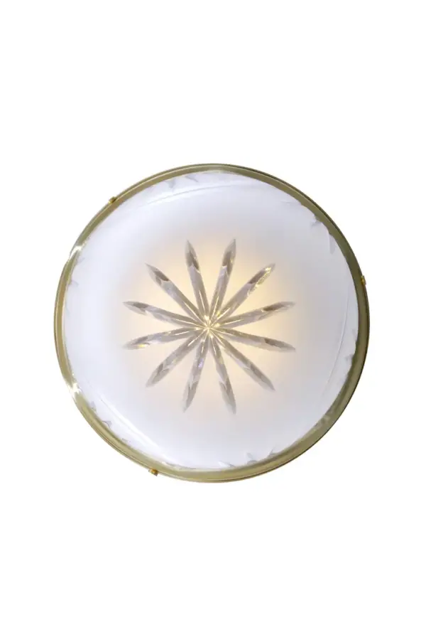 Gyor ceiling fitting 8/24 - LED handmade brass ceiling lamp - Image 2