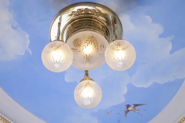 Gyor ceiling fitting III. - LED handmade brass ceiling lamp - Image 5