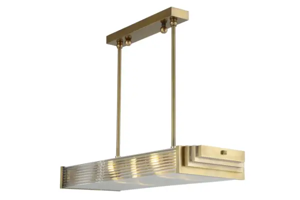 Hamburg pendant I. - LED handmade brass pendant
