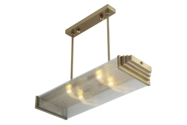 Hamburg pendant I. - LED handmade brass pendant - Image 2