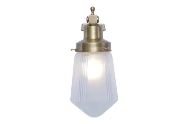 Linz wall light I. - LED handmade brass wall light - Image 3