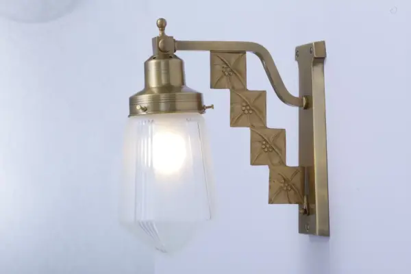Linz wall light I. - LED handmade brass wall light