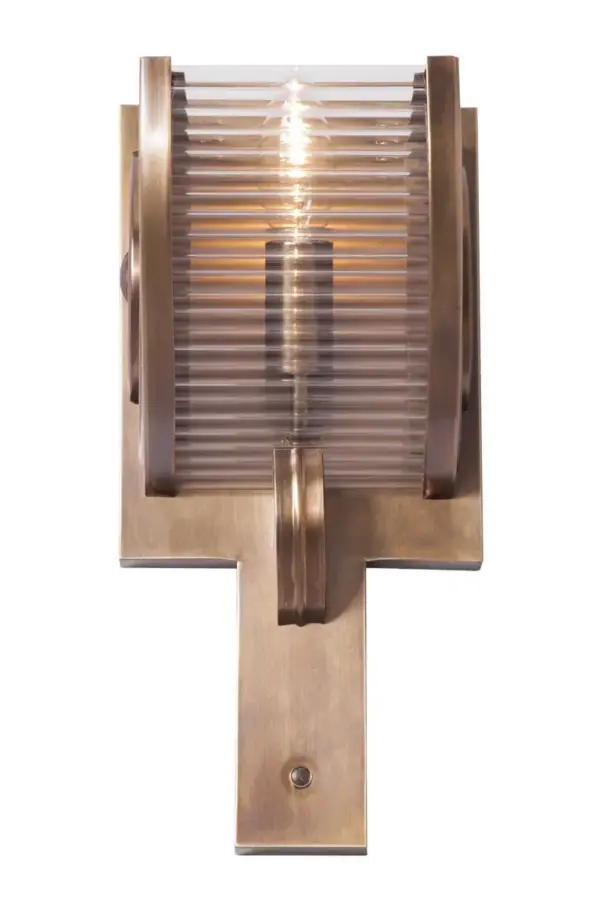 Nizza wall light III. - LED handmade brass wall light - Image 3