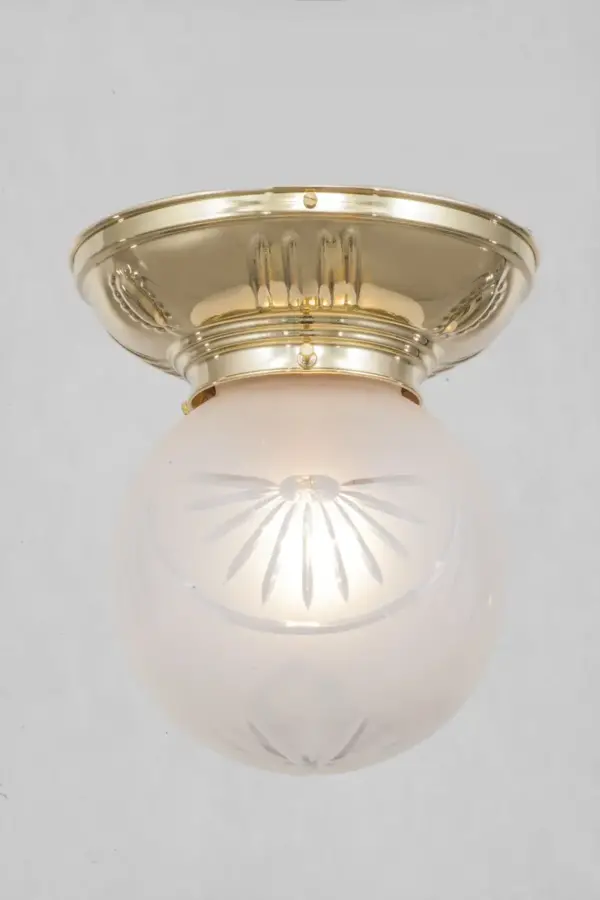 Pannon ceiling fitting 8/24 - LED handmade brass ceiling lamp