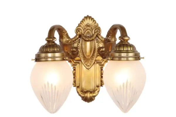 Pecs wall light XI. - LED handmade brass wall light