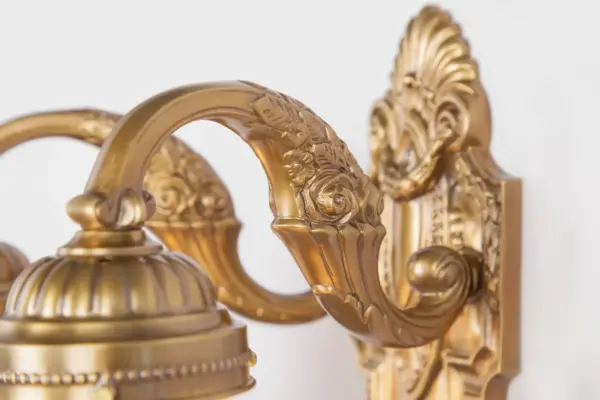Pecs wall light XI. - LED handmade brass wall light - Image 2