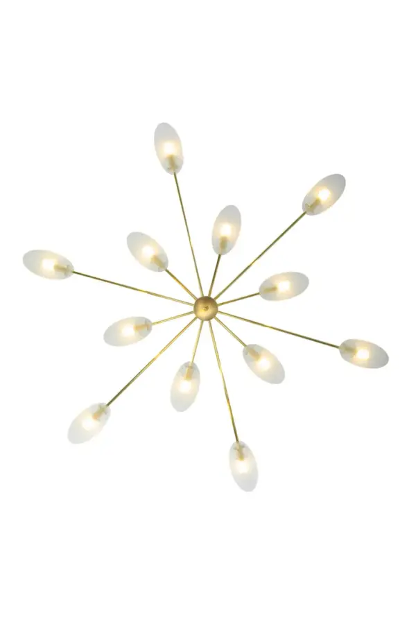 Present chandelier 3 - LED handmade brass chandelier - Image 4