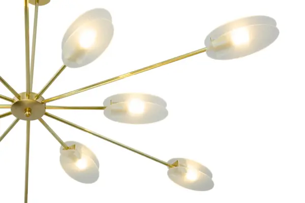 Present chandelier 3 - LED handmade brass chandelier - Image 5