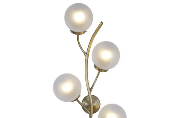 Primavera wall light 5 - LED handmade brass wall light - Image 7