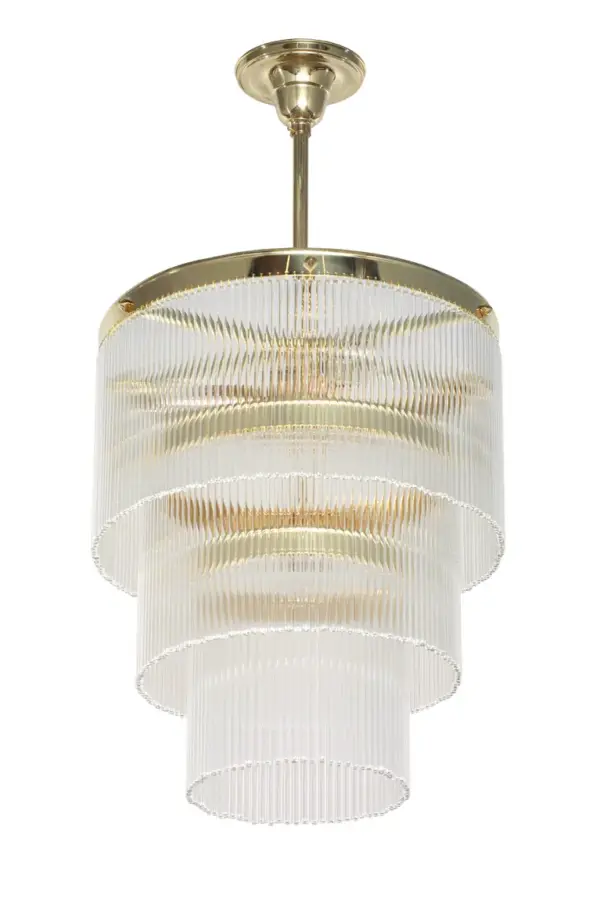 Versailles pendant III. - LED handmade brass pendant - Image 4