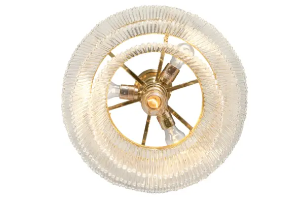 Versailles pendant III. - LED handmade brass pendant - Image 5