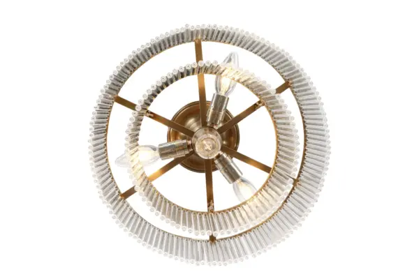 Versailles pendant IV. - LED handmade brass pendant - Image 2