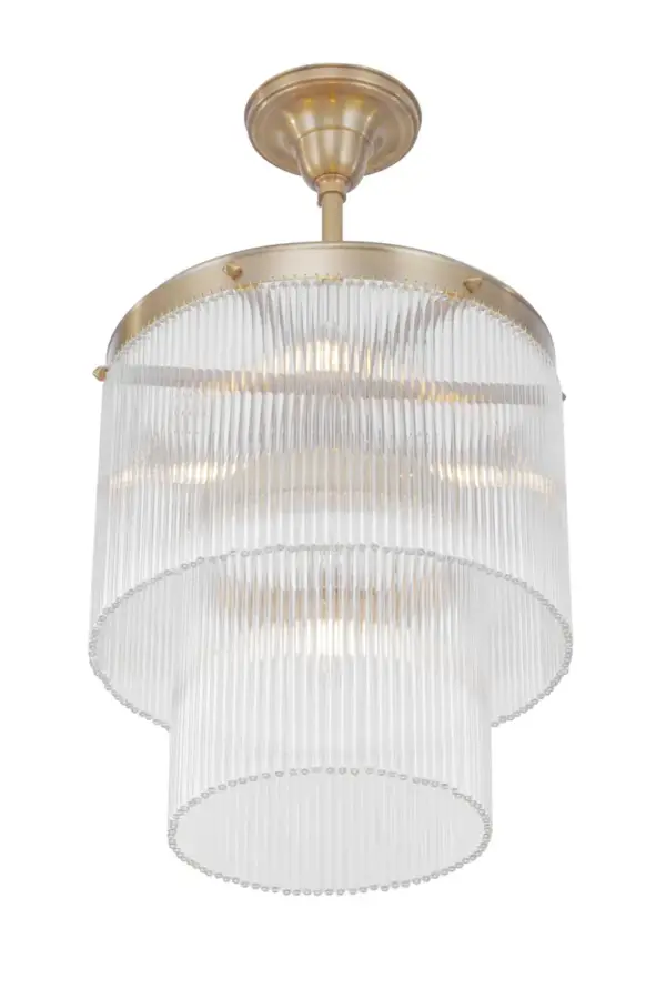 Versailles pendant IV. - LED handmade brass pendant - Image 5