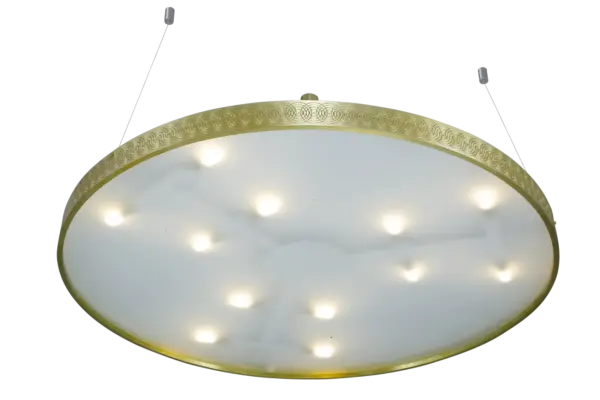 Éclipse 110 G9 Pendant - LED handmade brass pendant