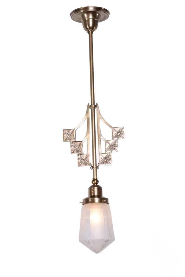 Linz pendant I. - LED handmade brass pendant