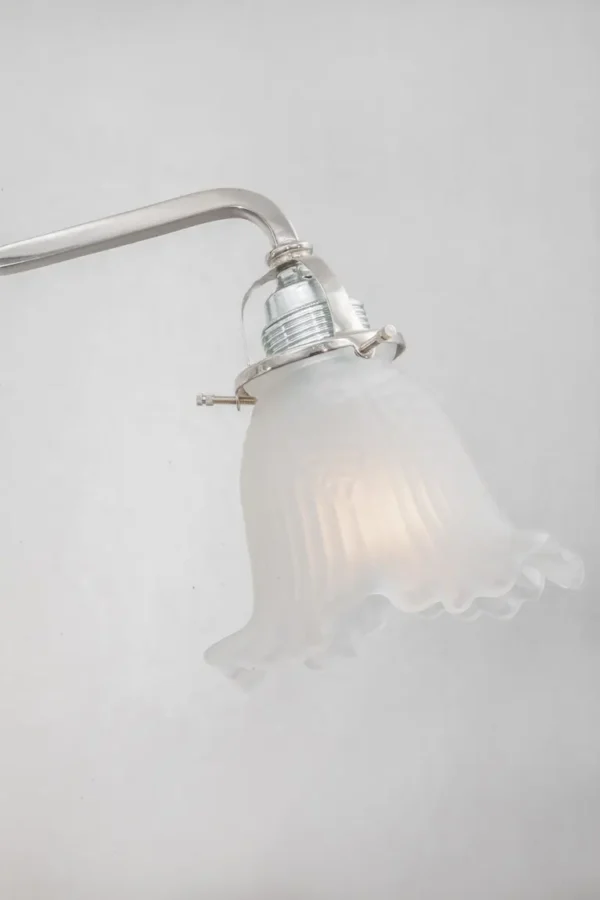 Original, restored art nouveau chandelier from the 1910's 2 - Image 4