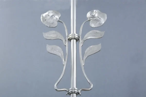 Art nouveau brass pendant 52 - Image 5