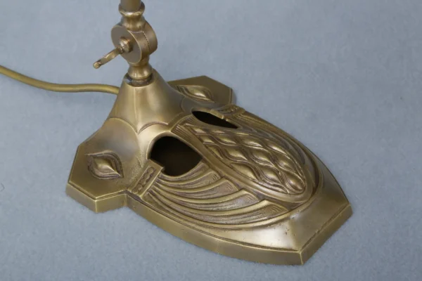 Adjustable, brass table lamp 92 - Image 3