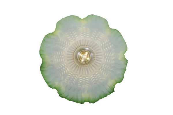 Pendant with leaf chain and unique shade 158 - Image 5